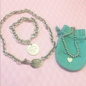 Women.Jewelry.silver.Necklace.Bracelet.Tiffany&co